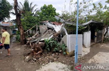Ini Daftar Lokasi Puluhan Rumah di Bekasi yang Rusak Diterjang Angin Kencang