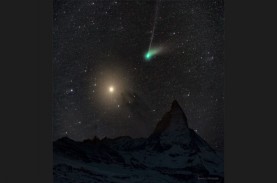 Keren! Ini Penampakan Komet Hijau, Komet Langka Muncul…