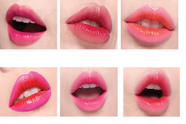 Tips make up saat valentine day/ bibir Ombre/KoreaBuys