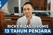 Lebih Berat dari Tuntutan JPU, Ricky Rizal Divonis 13 Tahun Penjara