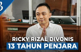 Lebih Berat dari Tuntutan JPU, Ricky Rizal Divonis 13 Tahun Penjara