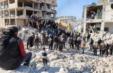 Operasi Pencarian Korban Gempa di Suriah Resmi Diakhiri