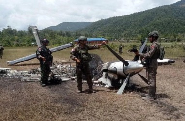 Olah TKP Pembakaran Pesawat Susi Air di Paro Nduga, Begini Hasilnya