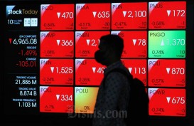 Daftar 43 Saham Disuspensi Bursa, Belum Bayar Biaya Pencatatan Tahunan