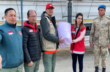 Indonesia Bantu 5.000 Selimut untuk Korban Gempa Turki