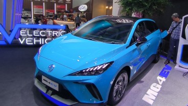 Morris Garage Pamer Mobil Listrik MG4 EV di IIMS 2023