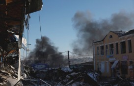 Setahun Perang dengan Rusia, Pasukan Ukraina Tetap Bertahan di Bakhmut