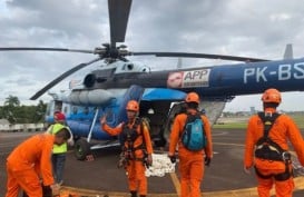 Tim Evakuasi Helikopter Kapolda Jambi Tiba di Bukit Tamia