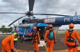 Tim SAR Sampai ke Lokasi Helikopter Kapolda Jambi