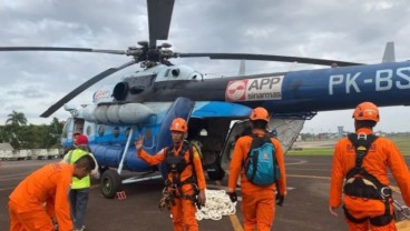 Tim SAR Sampai ke Lokasi Helikopter Kapolda Jambi