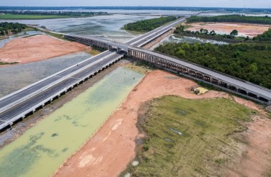 Progres Pembangunan Tol Indralaya-Prabumulih Capai 90,38 Persen