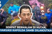 Evakuasi Kapolda Jambi Terkendala Cuaca