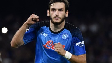 Susunan Eintracht Frankfurt Vs Napoli: Duet Gacor Osimhen-Kvaratskhelia Bakal Main?