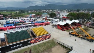 Keren, Begini Penampakan Infrastruktur F1 Powerboat di Danau Toba