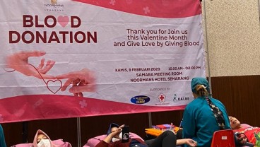 Berbagi Kasih Sayang di Hari Valentine, Noormans Hotel Semarang Gelar Donor Darah