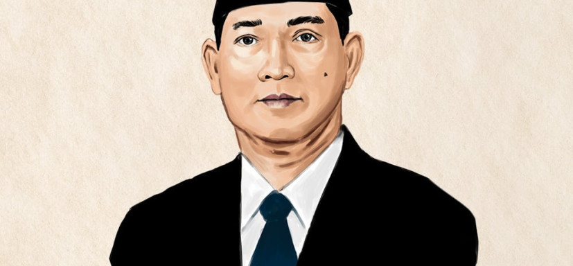 Try Sutrisno, Pesuruh Militer yang Jadi Wakil Presiden RI