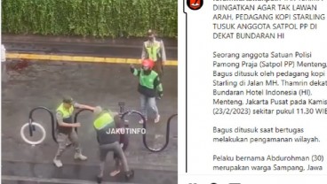 Viral Video Satpol PP vs Pedagang Starling, Satu Korban Kena Luka Tusuk