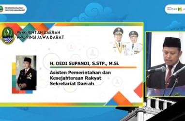 Daftar Asisten, Kepala Badan dan Kepala Dinas yang Baru Saja Dilantik Ridwan Kamil