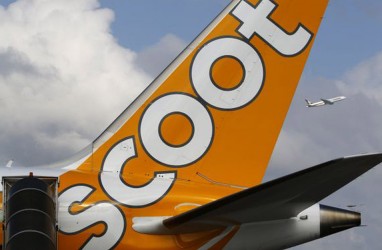 Maskapai Scoot Buka Lagi Rute Penerbangan ke China