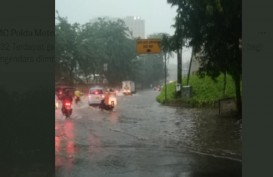 Update Banjir Jakarta: BPBD Catat Jalan Tergenang Banjir Tersisa 3 Ruas