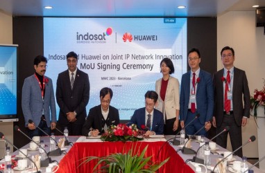 Mobile World Congress 2023, Indosat dan Huawei Teken MoU Komersialisasi SRv6 Skala Besar