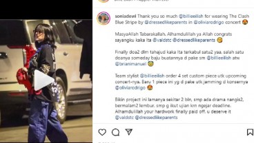 Viral Kisah Gadis 17 Tahun Asal Bandung Jadi Desainer Baju Billie Eilish