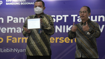Bio Farma Bandung jadi yang Terbaik Soal Pelaporan SPT Tahunan