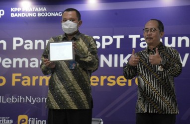 Bio Farma Bandung jadi yang Terbaik Soal Pelaporan SPT Tahunan