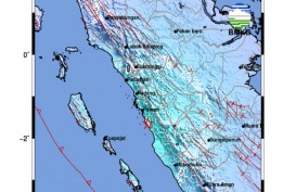 Gempa Magnitudo 5,5 Guncang Sumatra Barat!