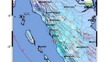 Gempa Magnitudo 5,5 Guncang Sumatra Barat!