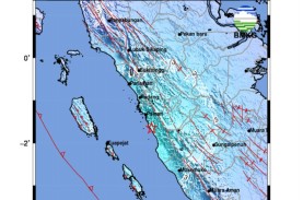 Gempa Magnitudo 5,5 Guncang Sumatra Barat!