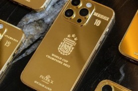 Mewah! Lionel Messi Bagi-bagi iPhone 14 Berlapis Emas…