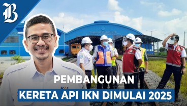 IKN Nusantara Bakal Punya Kereta Api