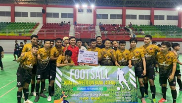 Bank Jateng Purwodadi Sosialisasikan Gemar Menabung Lewat Olahraga Futsal