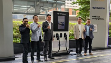 Hyundai Luncurkan SPKLU Tercepat di Indonesia, Bisa Isi Penuh Mobil Listrik 18 Menit