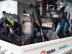 Sepeda dan Motor Listrik Yadea Besutan Indomobil Mulai Dikirim ke Konsumen