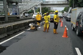 Pemprov DKI Jakarta Perbaiki 21.442 Jalan Rusak Hingga…