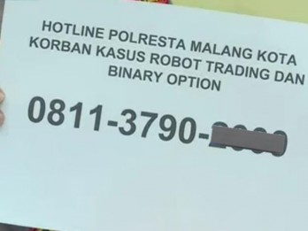 Viral Nomor Pengaduan Kasus Robot Trading Salah, Netizen Serbu Polresta Malang