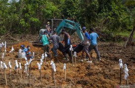 Korban Jiwa Longsor Natuna Kepulauan Riau 46 Orang