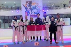 Indonesia Sabet Lima Medali Emas dalam Kejuaraan Taekwondo…