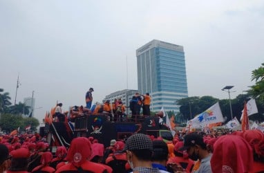 Kecam RUU Kesehatan, Partai Buruh Gelar Aksi Demo di DPR