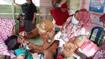 Imunisasi Polio di Riau Belum Capai Target, Petugas Datangi Rumah Warga