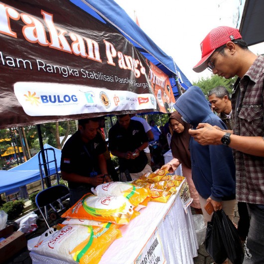 DKPP Kota Bandung Berkolaborasi Dengan BPN Gelar Gerakan Pangan Murah