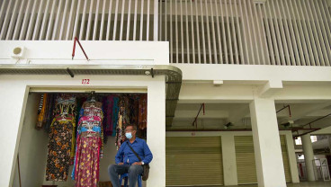 Baru Diresmikan, Pasar Aksara di Medan Sudah Sepi Pembeli