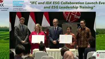 Bursa Efek Indonesia Tandatangani MoU dengan IFC, Perkuat ESGs