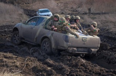 Pasukan Rusia Vs Ukraina Bertempur Habis-Habisan di Kota Bakhmut