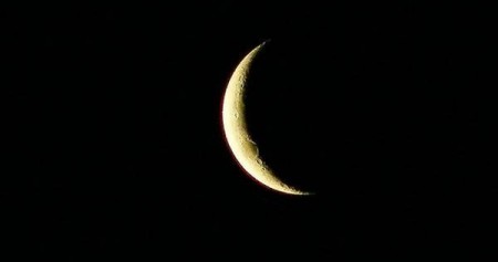 Bulan sabit tanda bulan baru/Flickr