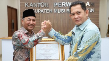 Gagalkan Penyelundupan Sabu, Pemkab Muba Ganjar Penghargaan BNN Sumsel