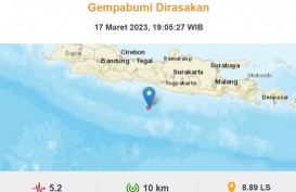 BMKG Sebut Gempa Yogyakarta Tidak Berpotensi Tsunami