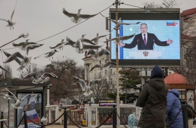 Terancam Ditangkap, Putin Malah Kunjungi Krimea